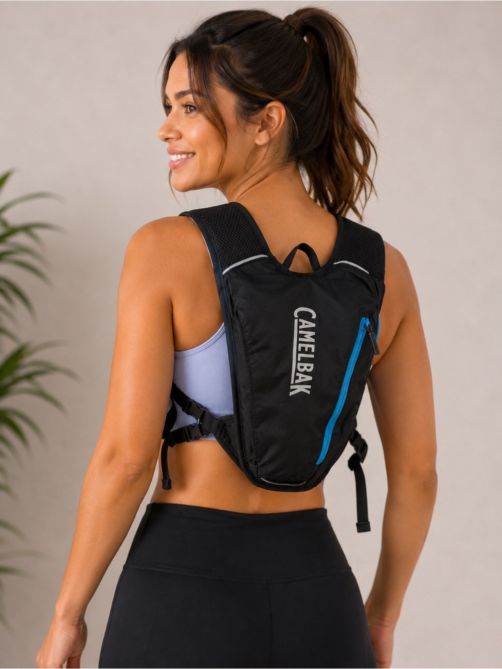 CamelBak Hydration Running Vest Backpack Black Blue Lightweight Trail Pack